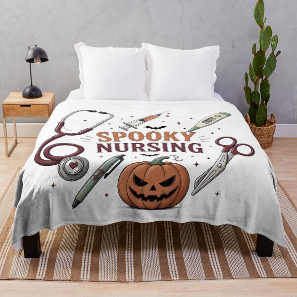 Item preview, Spooky Nursing Medical Tools Halloween Hospital designed and sold by BernoNickel.