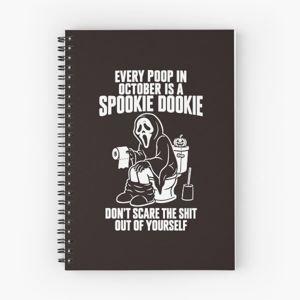 Item preview, Every Poop In October Is A Spookie Dookie Ghostface Funny Halloween designed and sold by DYALEEZ-XCR.
