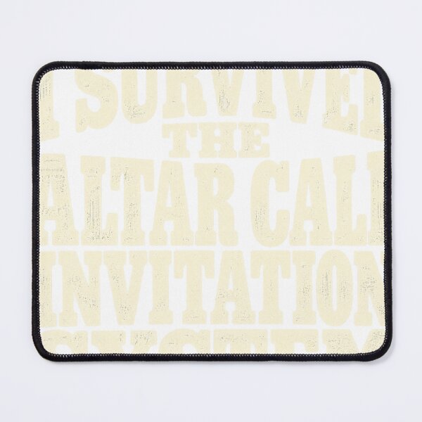 Item preview, I Survived The Altar Call Invitation System Vintage Text Funny Church Shirt designed and sold by GloryandFame.