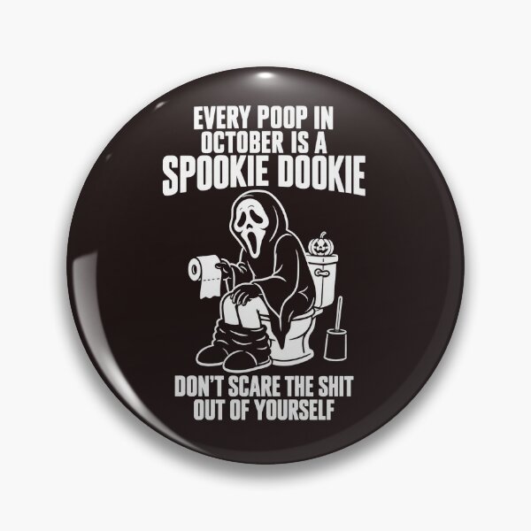 Item preview, Every Poop In October Is A Spookie Dookie Ghostface Funny Halloween designed and sold by DYALEEZ-XCR.