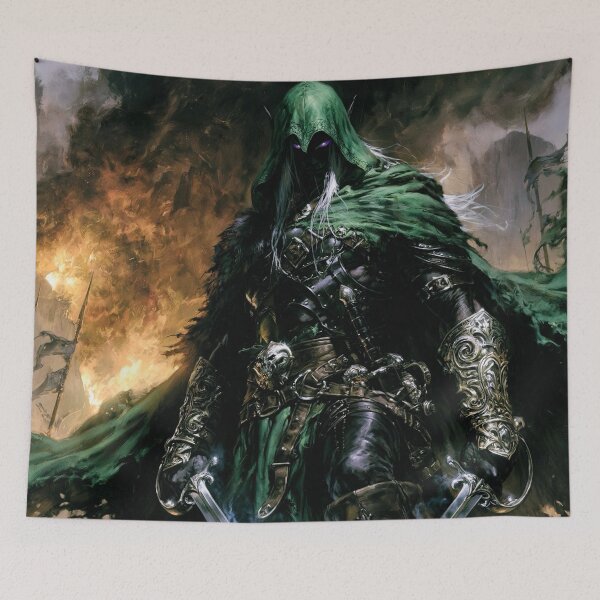 Item preview, Drizzt Do'Urden Drow Elf Ranger - Epic Dark Fantasy art designed and sold by Delerat7.