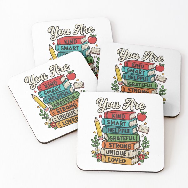 Item preview, You Are Kind Smart Helpful Grateful Strong Unique Loved designed and sold by ArtDesignTp.