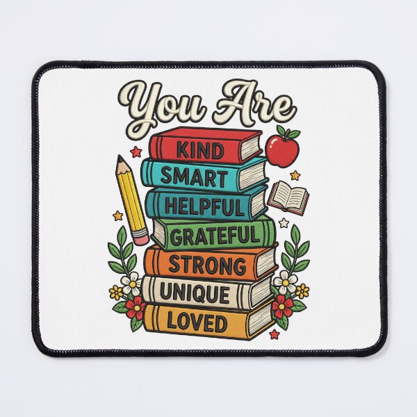 Item preview, You Are Kind Smart Helpful Grateful Strong Unique Loved designed and sold by ArtDesignTp.