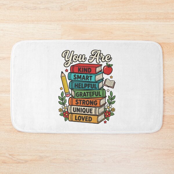 Item preview, You Are Kind Smart Helpful Grateful Strong Unique Loved designed and sold by ArtDesignTp.