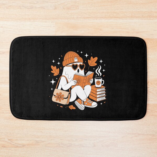 Item preview, Cute Reading Ghost – Fall Autumn Bookworm Halloween Art designed and sold by jkrphoto.
