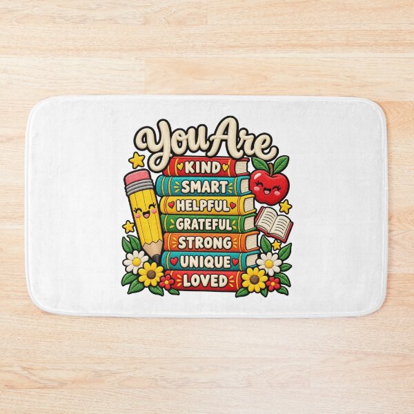 Item preview, You Are Kind Smart Helpful Grateful Strong Unique Loved designed and sold by ArtDesignTp.