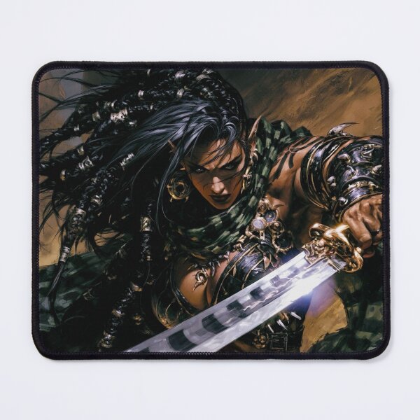 Item preview, Wild Elf Ranger - Epic Dark Fantasy art designed and sold by Delerat7.