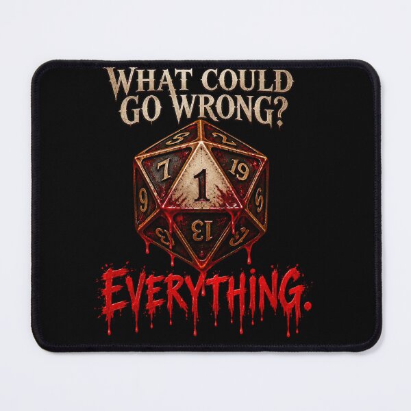 Item preview, Nat 1. Everything Goes Wrong. designed and sold by Wujekrumun.