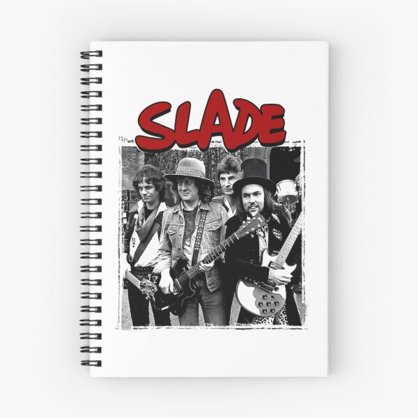 Item preview, Slade Vintage Red Logo Band Portrait designed and sold by JoyJohnstonDVM.
