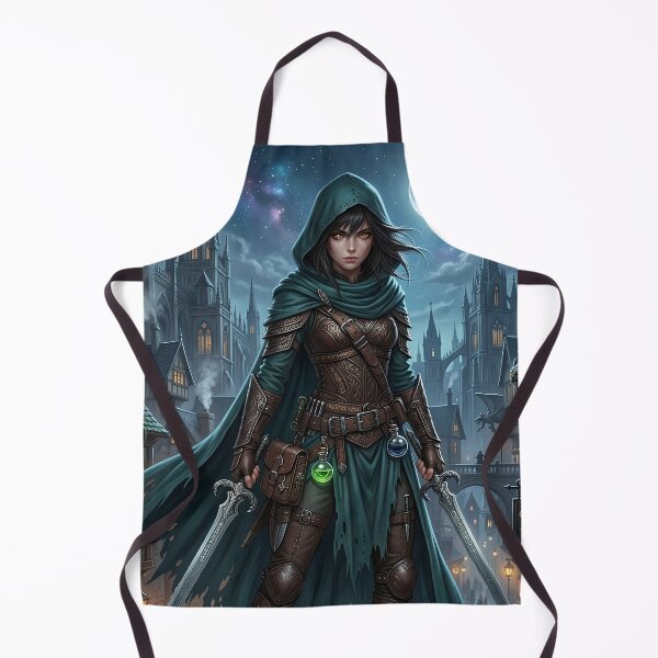 Item preview, Hooded Rogue - Dark Fantasy Art designed and sold by Lucid Dream Pixel.