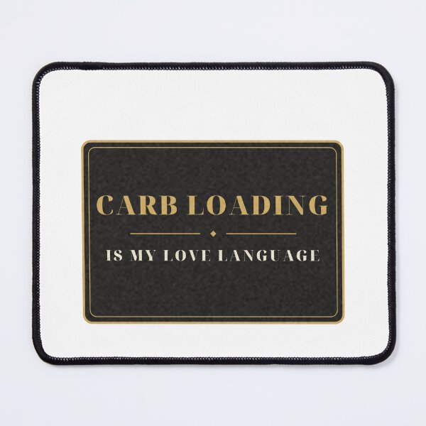 Item preview, Carb Loading Is My Love Language Runner designed and sold by thestevebro.