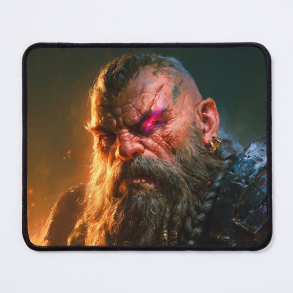 Item preview, Stonehands the Dwarf Adventurer - Epic Dark Fantasy art designed and sold by Delerat7.