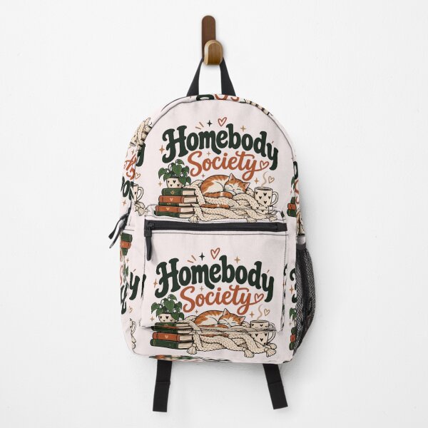 Item preview, Homebody Society Cozy Cat Introvert Aesthetic designed and sold by Sanika arts .