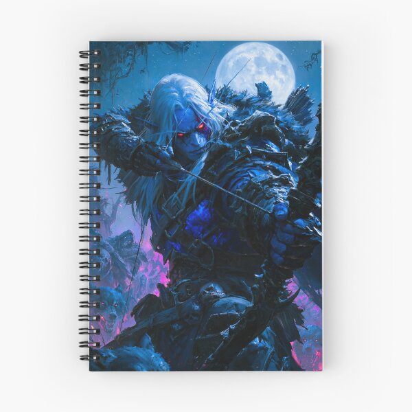 Item preview, Dark Elf /  Drow Elf Ranger Rogue Scout - Epic Dark Fantasy art designed and sold by Delerat7.