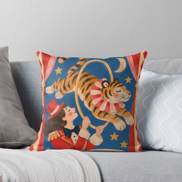 Item preview, Vintage Circus Tiger Art – Whimsical Ringmaster Carnival designed and sold by Love Pantone .