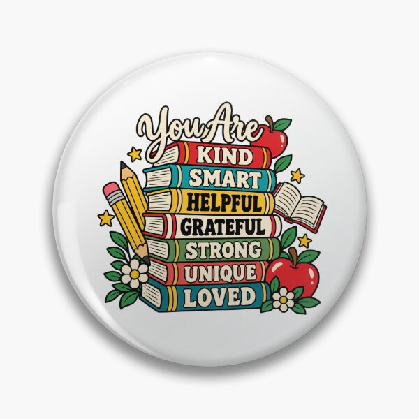 Item preview, You Are Kind Loved Smart  Grateful Strong Unique Helpful designed and sold by ArtDesignTp.