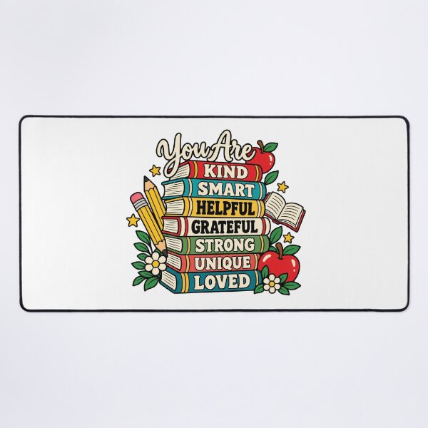 Item preview, You Are Kind Loved Smart Grateful Strong Unique Helpful designed and sold by ArtDesignTp.