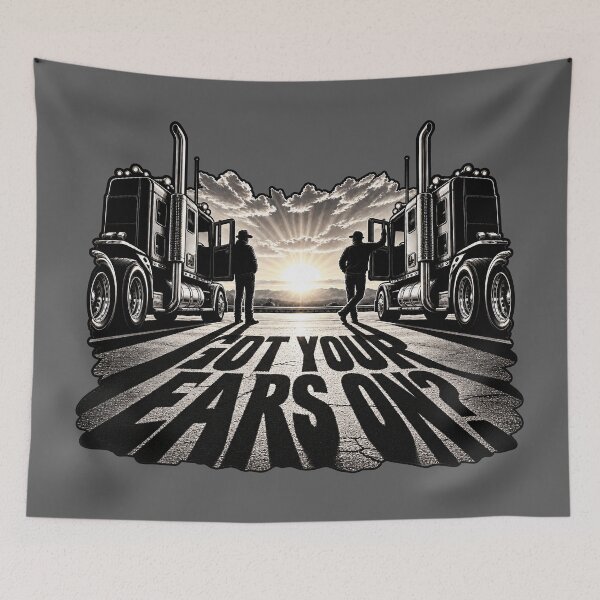 Item preview, Trucker Sunrise - Got Your Ears On?  designed and sold by NomadForge.
