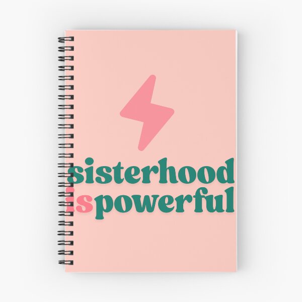 Item preview, Sisterhood Is Powerful Feminist Quote designed and sold by Fani*.