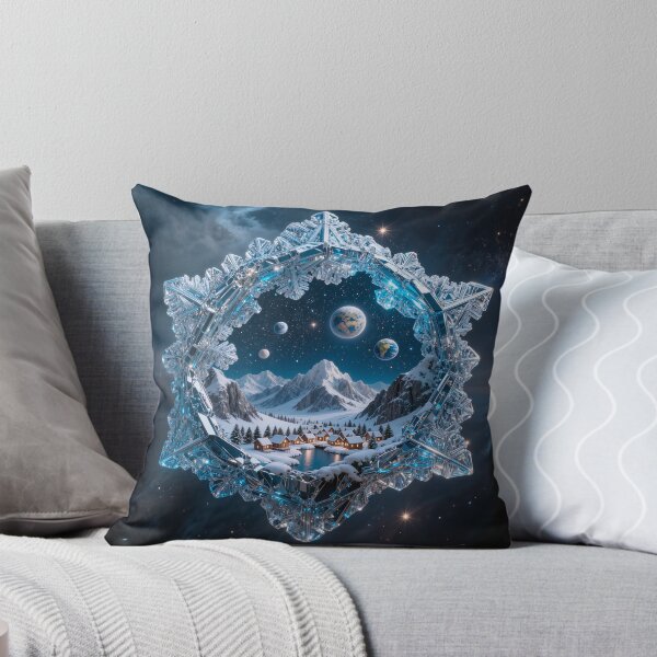 Item preview, Miniature Winter World in Crystal Snowflake designed and sold by OksArtStudio.