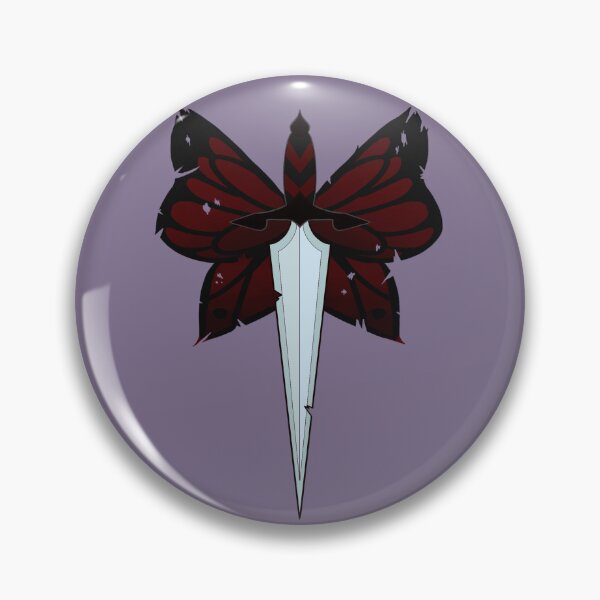 Item preview, Copy of Butterfly Dagger, Knife, Worn butterfly designed and sold by BambinoBunnyyy.