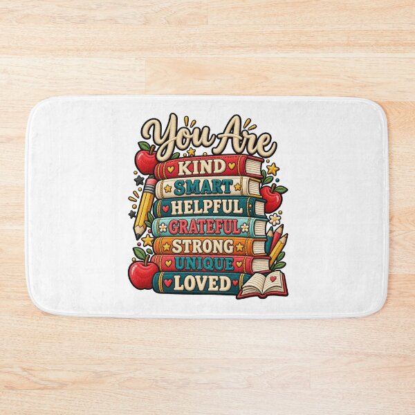 Item preview, You Are Kind Smart  Grateful Helpful Strong  Loved Unique designed and sold by ArtDesignTp.