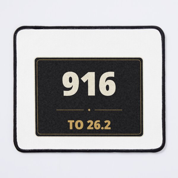 Item preview, 916 to 26.2 Sacramento Area Code Runner designed and sold by thestevebro.