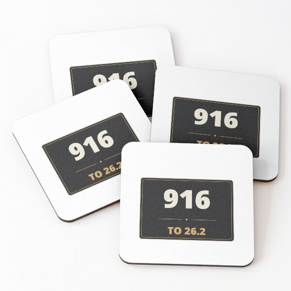 Item preview, 916 to 26.2 Sacramento Area Code Runner designed and sold by thestevebro.