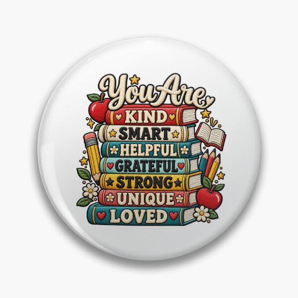 Item preview, You Are Kind Grateful Unique Loved Smart Strong Helpful designed and sold by ArtDesignTp.