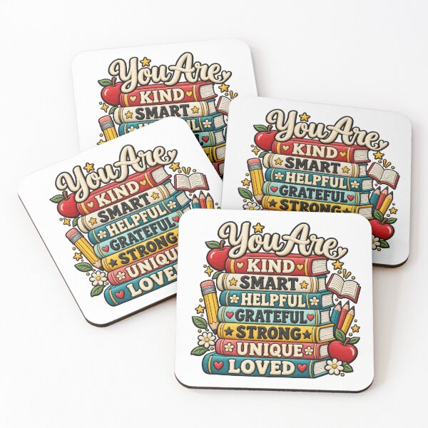 Item preview, You Are Kind Grateful Unique Loved Smart Strong Helpful designed and sold by ArtDesignTp.