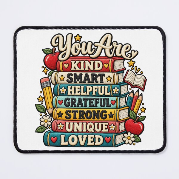 Item preview, You Are Kind Grateful Unique Loved Smart Strong Helpful designed and sold by ArtDesignTp.