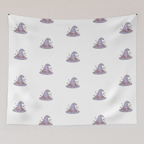 Item preview, Cute Pastel Witch Hat Sticker designed and sold by littleearty.