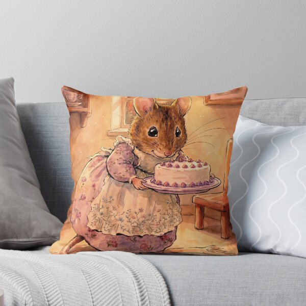 Item preview, Mouse Baking Berry Cake in Cottage designed and sold by Merli7.