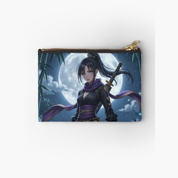 Item preview, Kunoichi Ninja Under the Full Moon - Fantasy Art designed and sold by Lucid Dream Pixel.