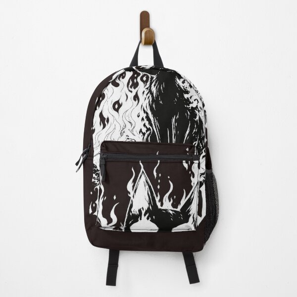 Item preview, Lucipurr Black Cat Sitting In Flames Gothic Metal Graphic designed and sold by DYALEEZ-XCR.