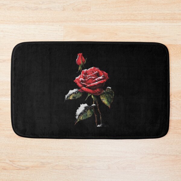 Item preview, Winter Red Rose with Frost and Snow  designed and sold by Fam19.