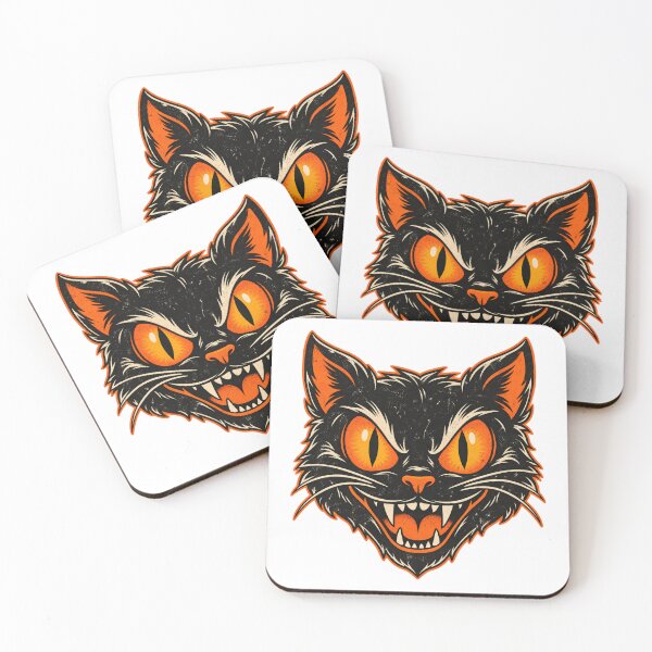 Item preview, Vintage Halloween Black Cat designed and sold by Radgraphic.