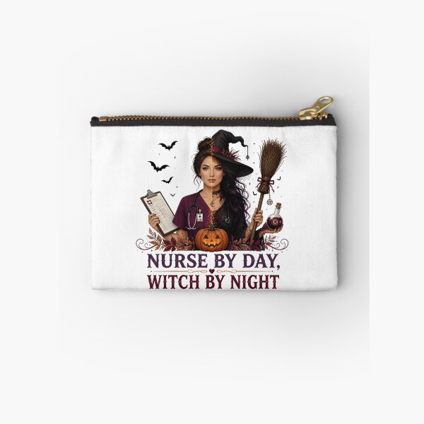 Item preview, Nurse By Day Witch By Night Spooky Healthcare designed and sold by BernoNickel.