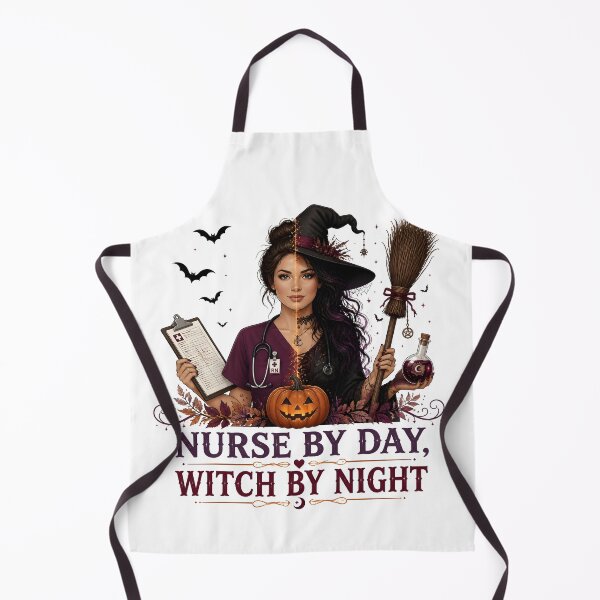 Item preview, Nurse By Day Witch By Night Spooky Healthcare designed and sold by BernoNickel.
