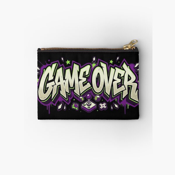 Item preview, Retro Graffiti Game Over Art designed and sold by RetroWaveDesign.