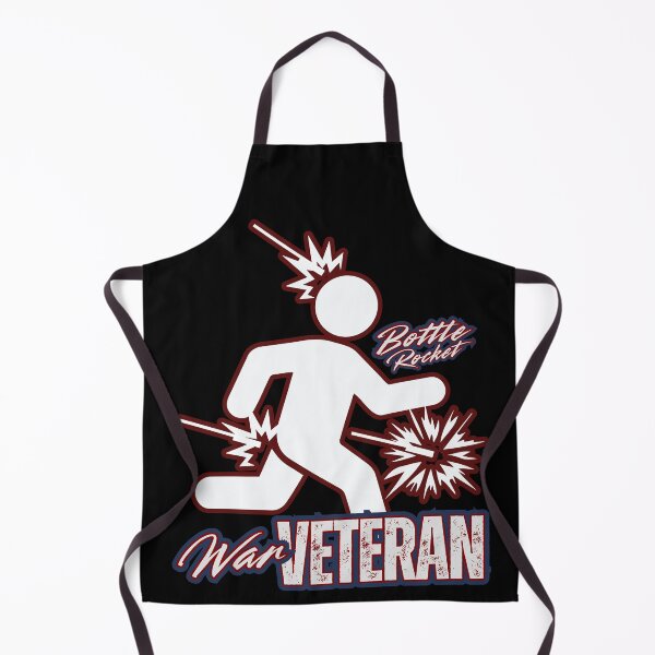 Item preview, Bottle Rocket War Veteran — Funny Firework Mishap Stick Figure Distressed Humor Graphic designed and sold by GFamilyC.
