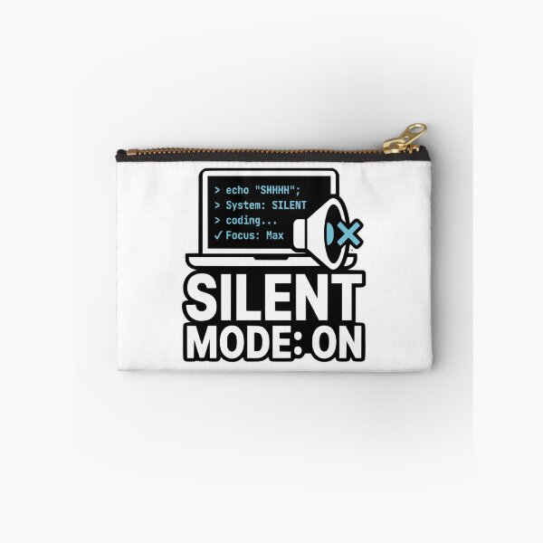 Item preview, Developer Silent Mode On Introvert Coder Gift designed and sold by Ixnor.