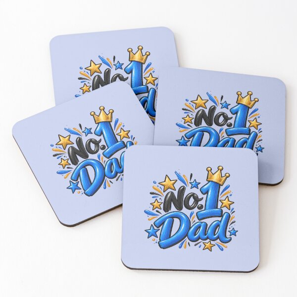 Item preview, No 1 Dad designed and sold by AW_Designs.