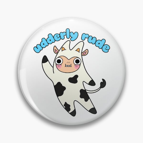 Artikelvorschau, Derp Cow Udderly Rude entworfen und verkauft von MrFlowers.