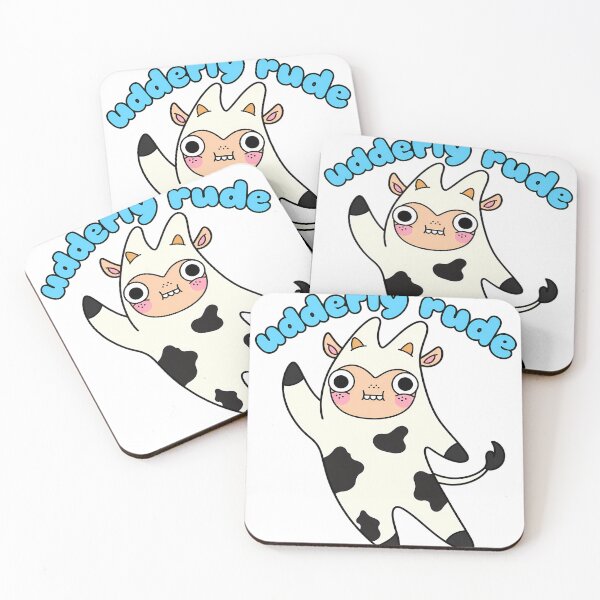 Item preview, Derp Cow Udderly Rude designed and sold by MrFlowers.