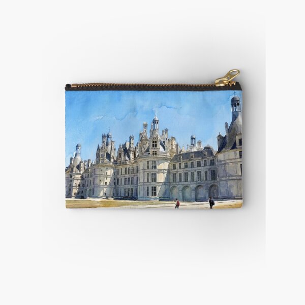 Item preview, Château de Chambord — French Renaissance digital Watercolor Landscape designed and sold by M.ALK.Watercolor.