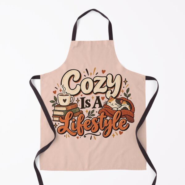 Item preview, Cozy Is A Lifestyle – Cozy Homebody Coffee & Books Cat Aesthetic designed and sold by Sanika arts .