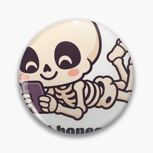 Item preview, Cute Skeleton Just Bones and Unread Messages designed and sold by OuqCreations.