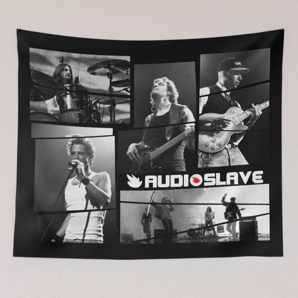 Item preview, Audioslave Original Custom Vintage Music Band Tee Unique Poster Wall Art designed and sold by Cool Robot Bro..