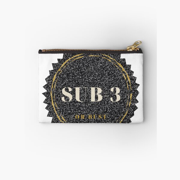 Item preview, Sub 3 or Bust Marathon Pace Goal Badge designed and sold by thestevebro.